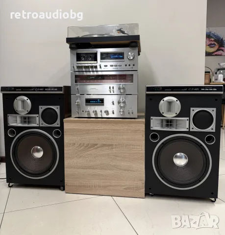🔈Ретро аудио сет PIONEER синя серия - усилвател, тунер, дек, грамофон + тонколони🔈