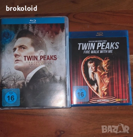 Twin Peaks пълна колекция - 3 сезона + Огън следвай ме blu ray