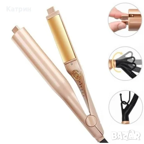 TWISTLINE преса 2 в 1 за къдрене и изправяне – 140-230°C, снимка 6 - Преси за коса - 55981463