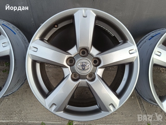 ОРИГИНАЛНИ джанти 17 ' цола 5x114,3 TOYOTA RAV 4 / ТОЙОТА РАВ 4 ET45 7j, снимка 10 - Гуми и джанти - 54221739