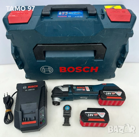 BOSCH GOP 18V-28 - Безчетков многофункционален инструмент 2x18V 4.0Ah