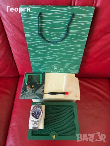 Rolex Oyster Perpetual - 41 мм - Пълен комплект, снимка 7 - Мъжки - 55335820