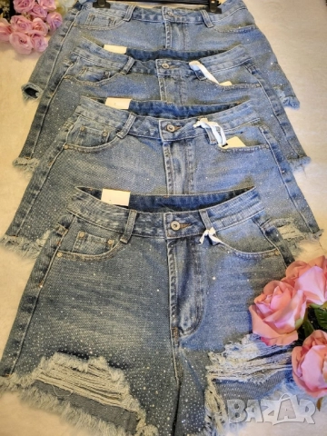 панталонки с камъчета , снимка 4 - Къси панталони и бермуди - 51522412