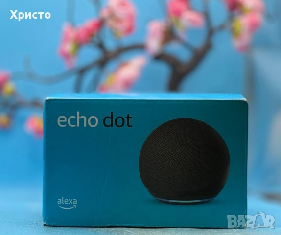 НОВО!!! Смарт тонколона Amazon Echo Dot 5, Гласов контрол Alexa, Wi-Fi, Bluetooth