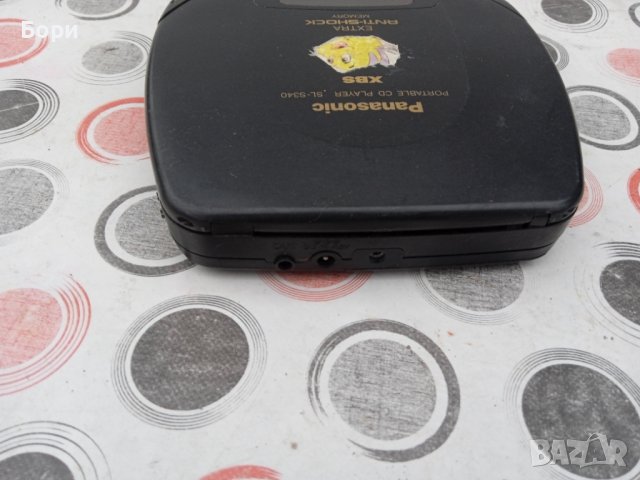 Panasonic SL-S340 CD Player S-XBS Anti-Shock Memory, снимка 7 - Плейъри, домашно кино, прожектори - 39257826