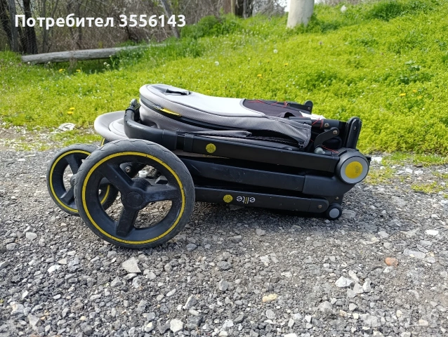 Бебешка количка Chipolino Елит Асфалт , снимка 6 - Детски колички - 54203127