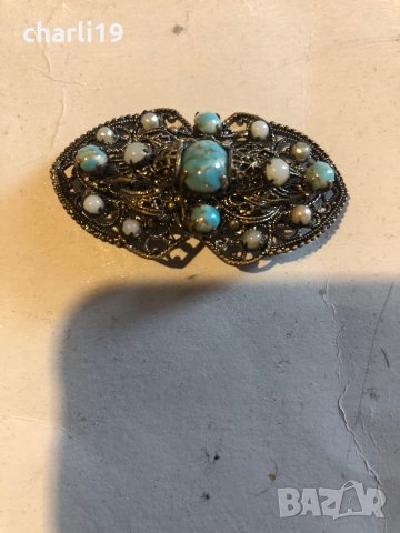 Старинна брошка, снимка 6 - Други - 39564046