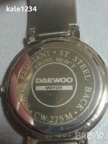 Швейцарски часовник Daewoo motor. Swiss made. Ronda movement. Механизъм Ронда. Оригинал , снимка 5 - Други - 39253683