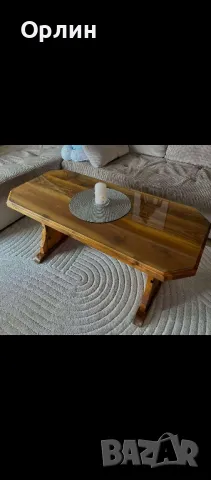 холна масичка от орех, снимка 2 - Маси - 49135736