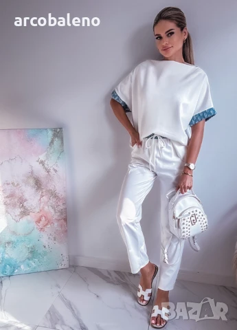 Елегантен дамски комплект от две части SABRINA     , снимка 3 - Комплекти - 50750632