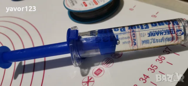 Паста флюс MECHANIC M35 ОРИГИНАЛНА, снимка 4 - Друга електроника - 48507542