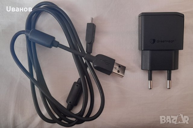 Sony Ericsson зарядно и кабел micro USB  с филтри