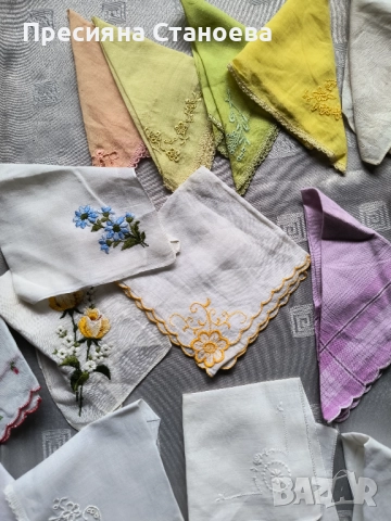 Лот 45 броя носни кърпички, снимка 16 - Колекции - 52041696