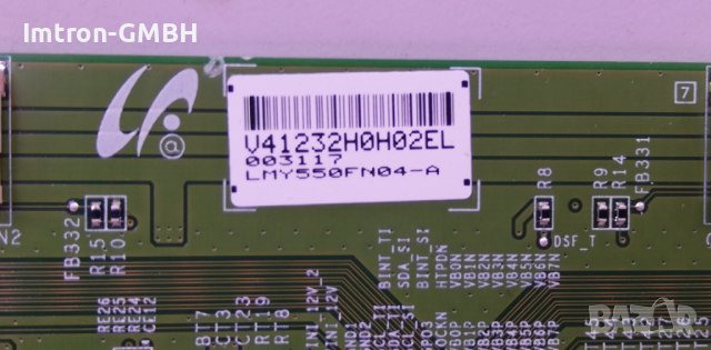 T-con board U41232H0H2EL(003117)LMY550FN04-A SONY KD55X7056, снимка 2 - Части и Платки - 37776008