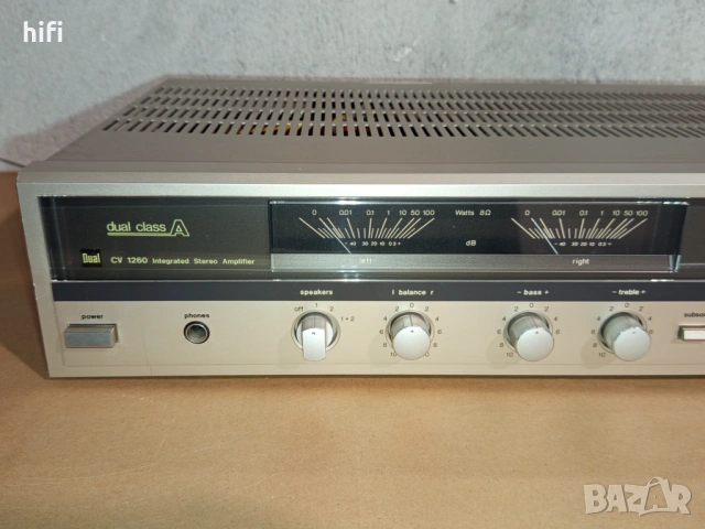 Стерео усилвател Dual CV1260, снимка 2 - Ресийвъри, усилватели, смесителни пултове - 54000150