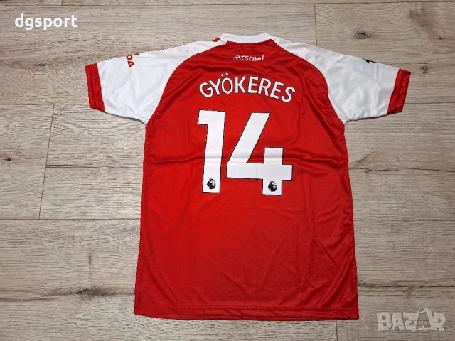 Футболна фланелка на Арсенал #Виктор Гьокереш#14#сезон 25/26!