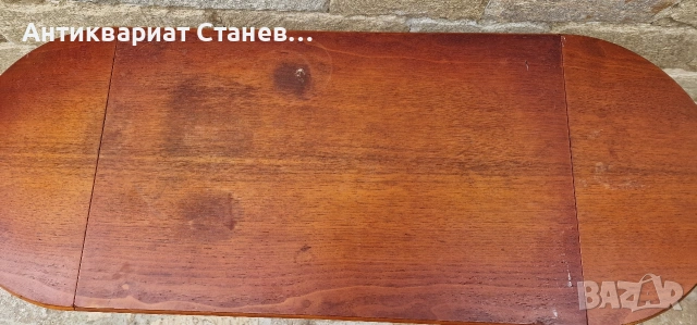 🌿✨ Очарователна винтидж разтегателна дървена маса , снимка 7 - Маси - 54045869