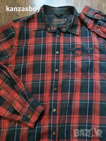 HARKILA AMLET SHIRT HUNTING KOSZULA - мъжка ловна риза L, снимка 4 - Ризи - 47583454