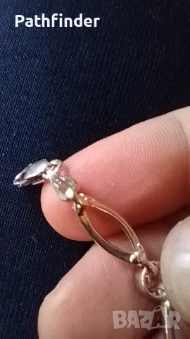 Красива сребърна гривна с циркони сребро 925, снимка 11 - Гривни - 47891851