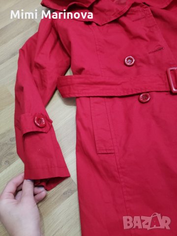 Червено яке   Minikoko, снимка 7 - Якета - 27087403