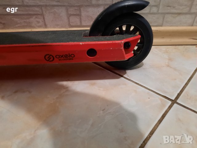 Скутер за скокове OXELO MF One RED Free stile фрий стайл, снимка 4 - Скейтборд, ховърборд, уейвборд - 39816518