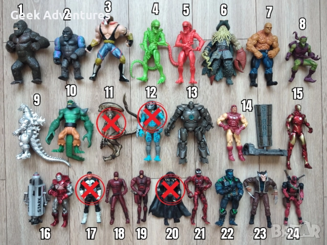 Колекционерски Екшън Фигурки - Batman Marvel Funko Pop Action Figures, снимка 2 - Колекции - 47499376