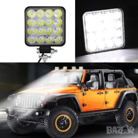 LED халоген 48W, снимка 3 - Аксесоари и консумативи - 49201657