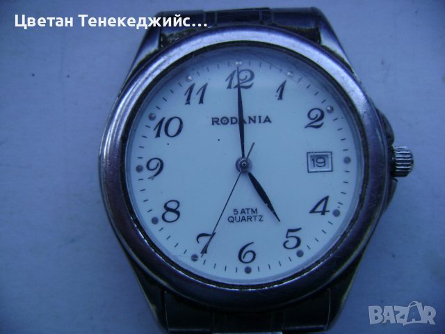 Продавам 4 кварцови и един механичен часовник SWATCH,RODANIA, снимка 7 - Мъжки - 38385781