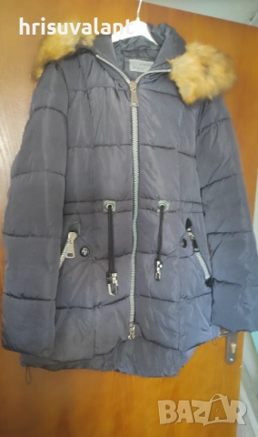 Зимно яке с естествен пух на качулката и още модели, снимка 12 - Якета - 48652519