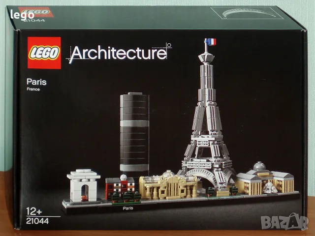 Продавам лего LEGO Architecture 21044 - Париж , снимка 1 - Образователни игри - 47628616