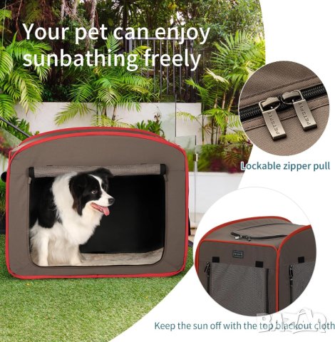 Транспортна чанта за домашен любимец DCC1143F1, снимка 6 - За кучета - 42833681