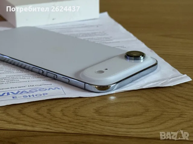 Бартер “нов” iPhone Air 256gb blue гаранция, снимка 4 - Apple iPhone - 56324093