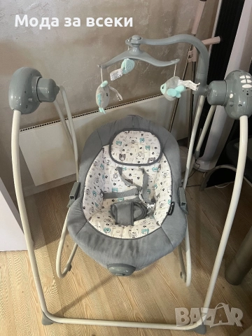 Електрическа люлка 2в1, снимка 3 - Детски шезлонги - 51629128