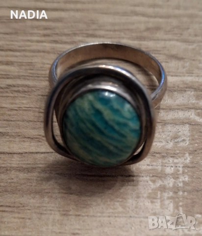 Авторски сребърен пръстен, снимка 3 - Пръстени - 51671256