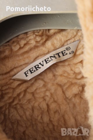 Леко палто имитация на кожа, снимка 5 - Палта, манта - 26456360