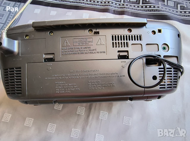 JVC Радиокасетофон с CD, тип RC-EX30B, цифрово настройване, снимка 6 - Радиокасетофони, транзистори - 50816297