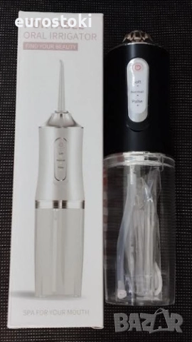 Зъбен душ AOSKYKA, безжичен иригатор за устна гигиена, 220 мл, 3 режима, 4 накрайника, снимка 7 - Други - 51872023