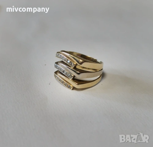 Златен пръстен 6.48гр., снимка 2 - Пръстени - 53974009