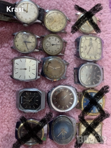 Неработещи часовници Полет /Poljot/