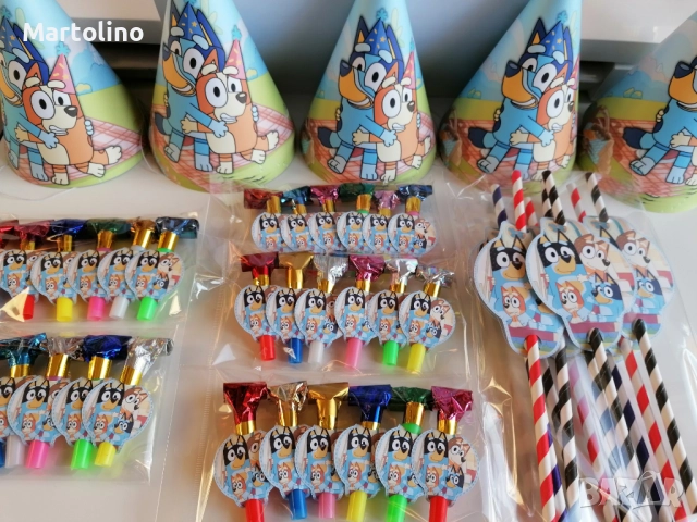 Кутийка за лакомства и подаръци Блуи и Бинго, снимка 9 - Други - 52927605