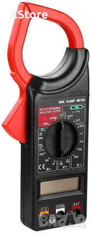 Цифров мултимер с амперклещи и дисплей, модел DT-266C, снимка 2 - Друга електроника - 52588802