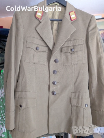 Парадно яке на танкист – Българска армия – Студена война – 80-те години