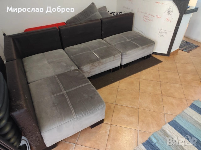 Канапе холно, снимка 8 - Дивани и мека мебел - 51806441