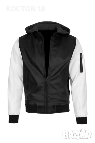 Мъжко кожено яке - 3486, снимка 5 - Якета - 52022667