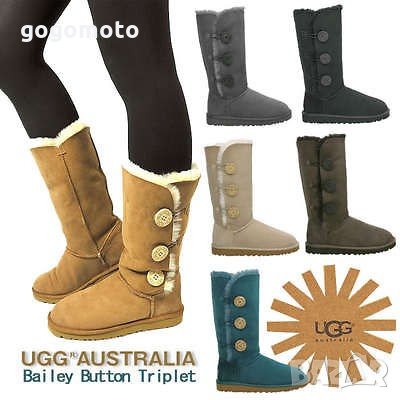 UGG® original,черни ВОДОУСТОЙЧИВИ НОВИ топли апрески,зимни ботуши,боти, 42- 43,100% естествена кожа, снимка 5 - Дамски ботуши - 31273232