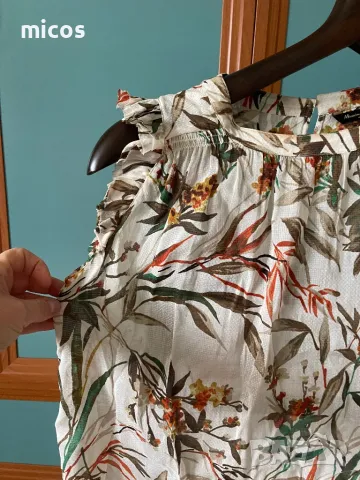 260лв до 30.11!Balmain,оригинал,зелен пухкав пуловер,екстравагантен ,чисто нов, снимка 4 - Блузи с дълъг ръкав и пуловери - 47950366