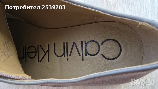 Мъжки обувки Calvin Klein, снимка 4 - Официални обувки - 55961560
