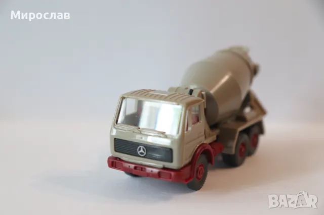 WIKING H0 1/87 MERCEDES BENZ БЕТОНОВОЗ МОДЕЛ КОЛИЧКА КАМИОН, снимка 2 - Колекции - 50059747
