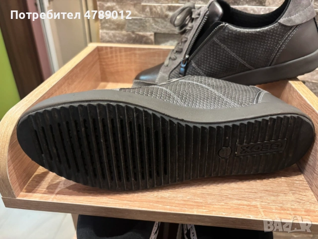 Спортно-елегантни дамски обувки Geox, 41 номер, пролет-есен, снимка 4 - Маратонки - 54106585