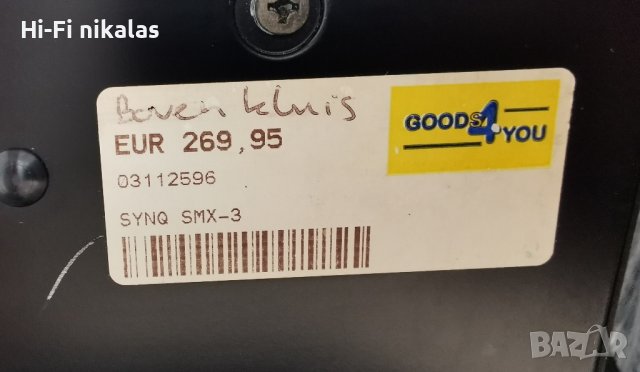 професионален мишпулт смесител миксер SYNQ SMX.3, снимка 10 - Ресийвъри, усилватели, смесителни пултове - 44491240